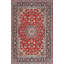 Tapis rouge / noir en laine Meaghan-119101217