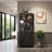Display Cabinet With Glass Doors, LED Lights & Steel Frame-1348301316