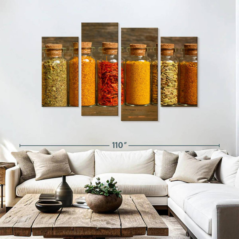 Épices de cuisine Yarlin, H 54 po x l 84 po