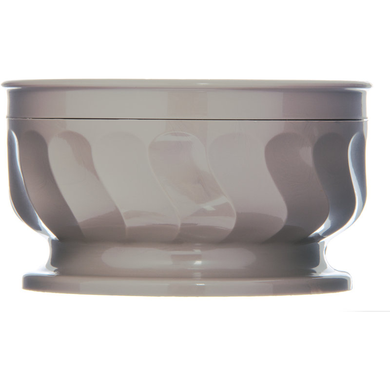 Carlisle Food Service Products Plastic Fruit Bowl, Brown