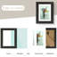 Ensemble de 4 cadres photo avec passe-partout-1012001710-1012001711