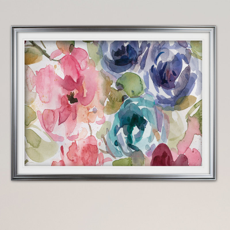 " Garden Palette II ", Silver, 30" H x 40" W x 1.5" D