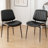 Orise Modern Upholstered Dining Chairs With Walnut Bentwood-1634795800
