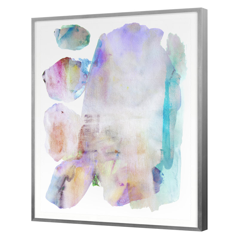 Ocean Rocks 2 Print by Hope Bainbridge, 45" H x 36" W, Silver