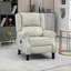 Fauteuil inclinable pour le salon avec chaleur, canapé à oreilles simple, poche latérale-1186571147