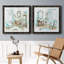 «Blue Opulence I», ensemble de 2 peintures sur toile encadrées-1373516585-1373516596