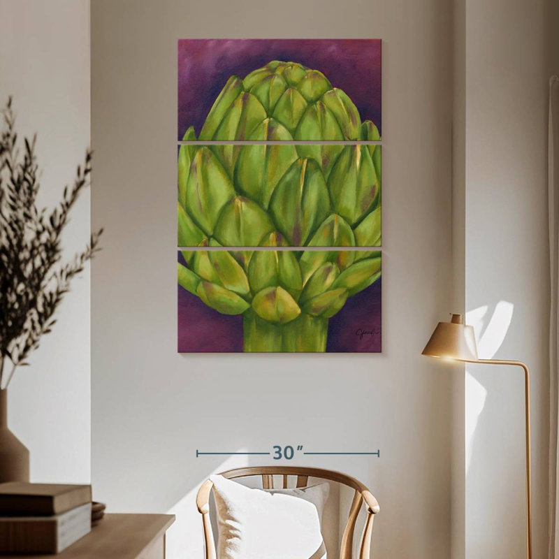 Yarlin Artichoke Head, 65" H x 42" W
