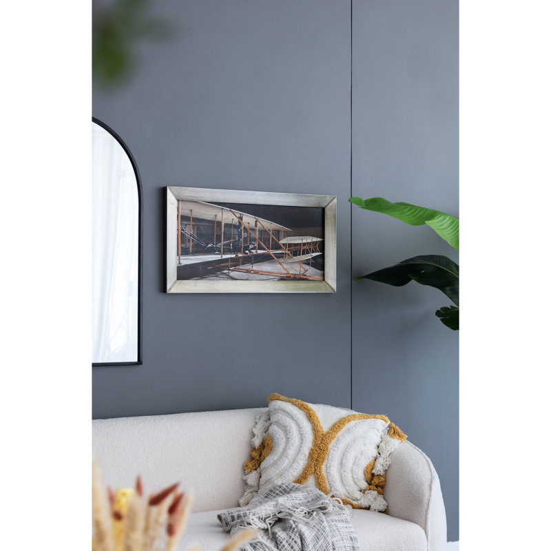 Vol traditionnel 15,7 po x 1,2 po x 29,9 po Image rectangulaire d'homme rectangulaire multicolore à l'ancienne