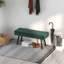 Banc de 39 po pour la fin du lit, banc d'entrée rembourré pour le salon-356612797
