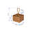 Wicker Square Flatware Caddy-98816368