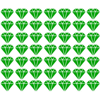 Décalcomanie murale Diamond