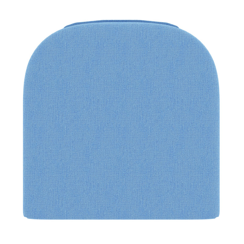 Dining ChairSeat Pad Replacement Cushion – 18L x 18W x 2.5D, Canvas Air Blue Sunbrella® Canvas