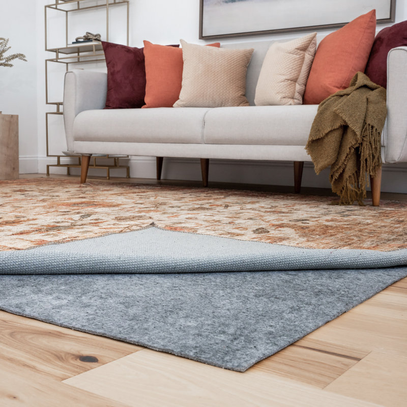Sous-tapis antidérapant à double surface Zarie Gatto, Rectangulaire 5 pi x 7 pi