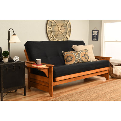 Johnte 82'' Wide Full Futon And Mattress