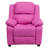 Degeorge Deluxe Padded Contemporary Kids Recliner with Storage Arms-216907791