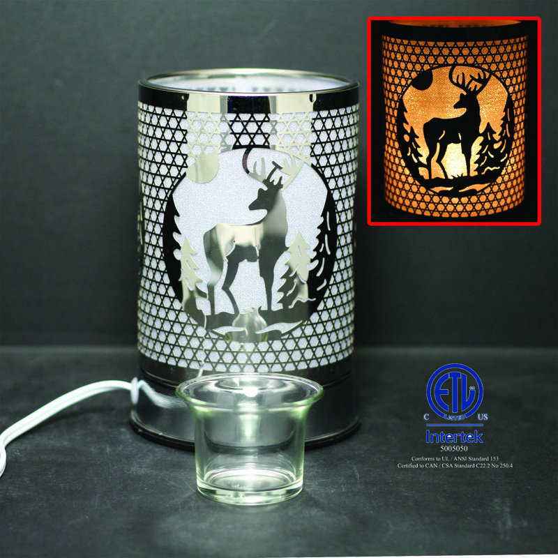 Lampe fantaisie 6,7" à capteur tactile cerf Nardone