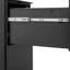 Armoire de rangement verrouillable à 2 tiroirs - mobile en acier avec roulettes inclinables pouvant accueillir des tiroirs de rangement de format légal / lettre entièrement assemblés pour le bureau
