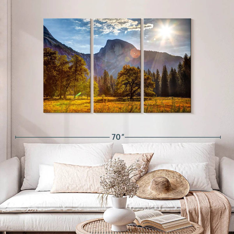 Alvord Yosemite Midday Sun, 32" H x 50" W