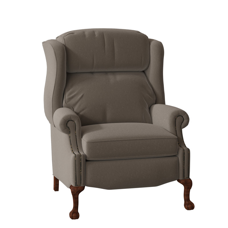 Maxwell Recliner, Anilina Cacao Genuine Leather, Plantation, Power
