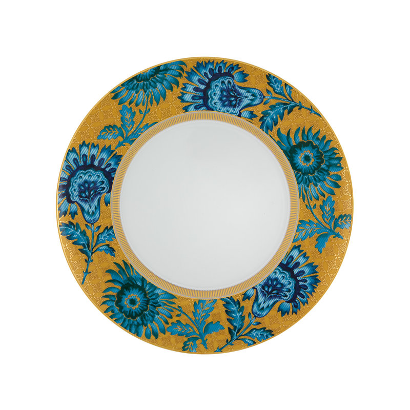Gold Exotic Porcelain China Charger