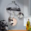 Gourmet USA Handcrafted Wall Crown Rack-190816355