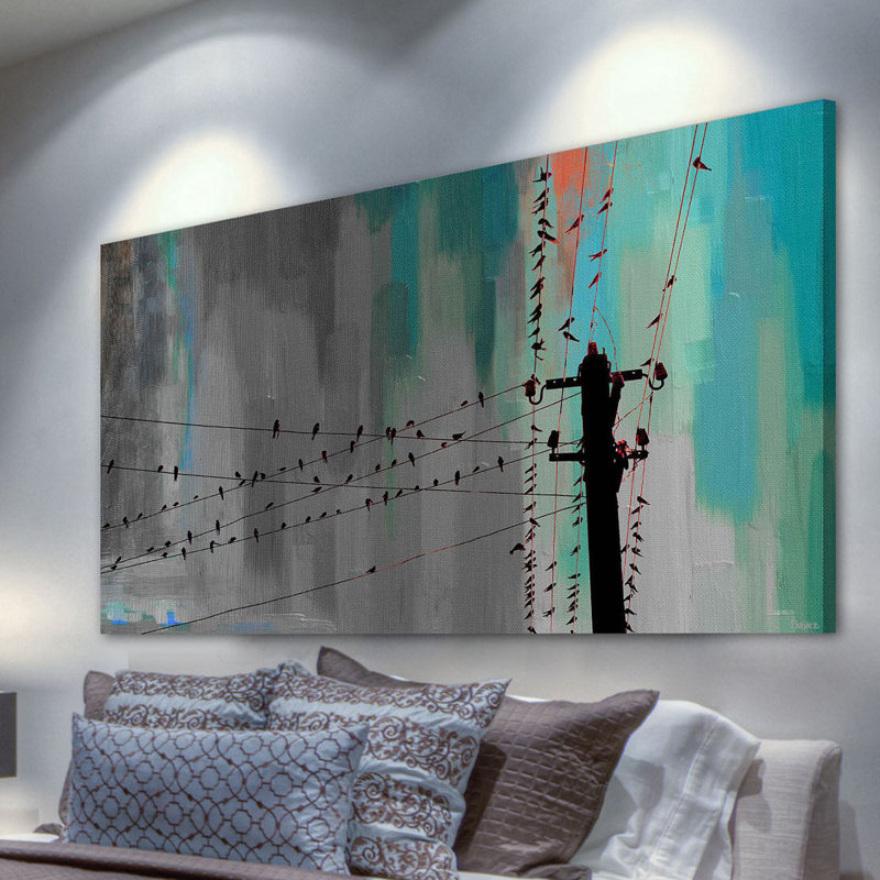 Reproduction d’art sur toile tendue « blyth », H 6 po x l 12 po x P 1,5 po