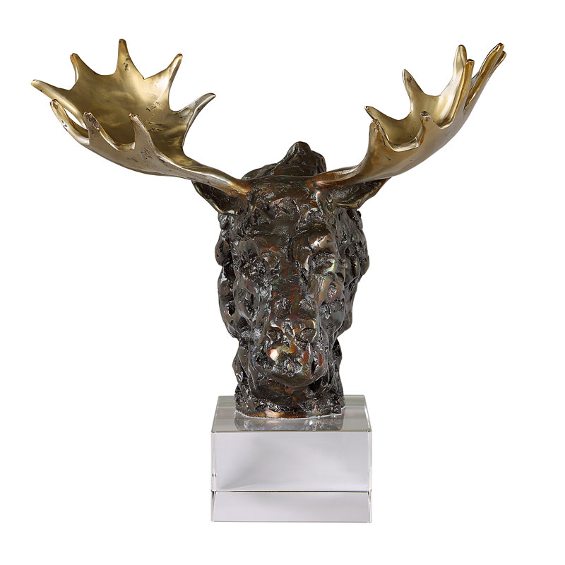 Sculpture en bronze Emzley