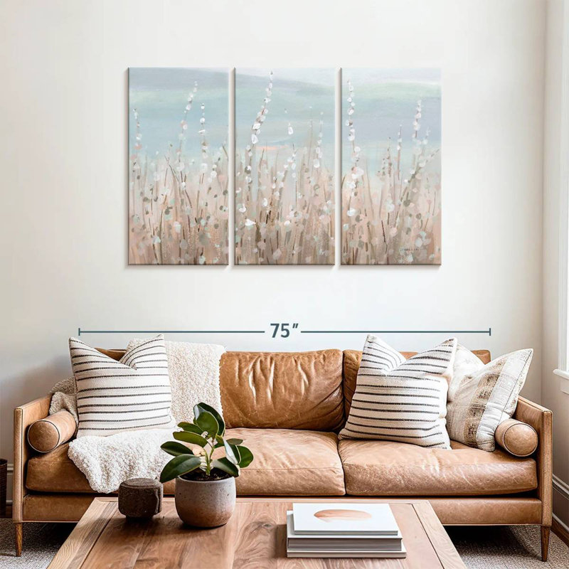 Harnek Coastal Morning Blooms, H 36 po x l 57 po