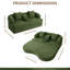 Causeuse convertible avec seaux et porte-gobelets-1068853236