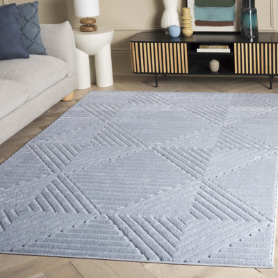 Tapis bleu Selena 684