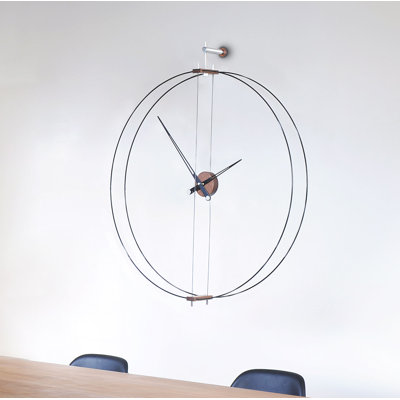 Barcelona Solid Wood Wall Clock