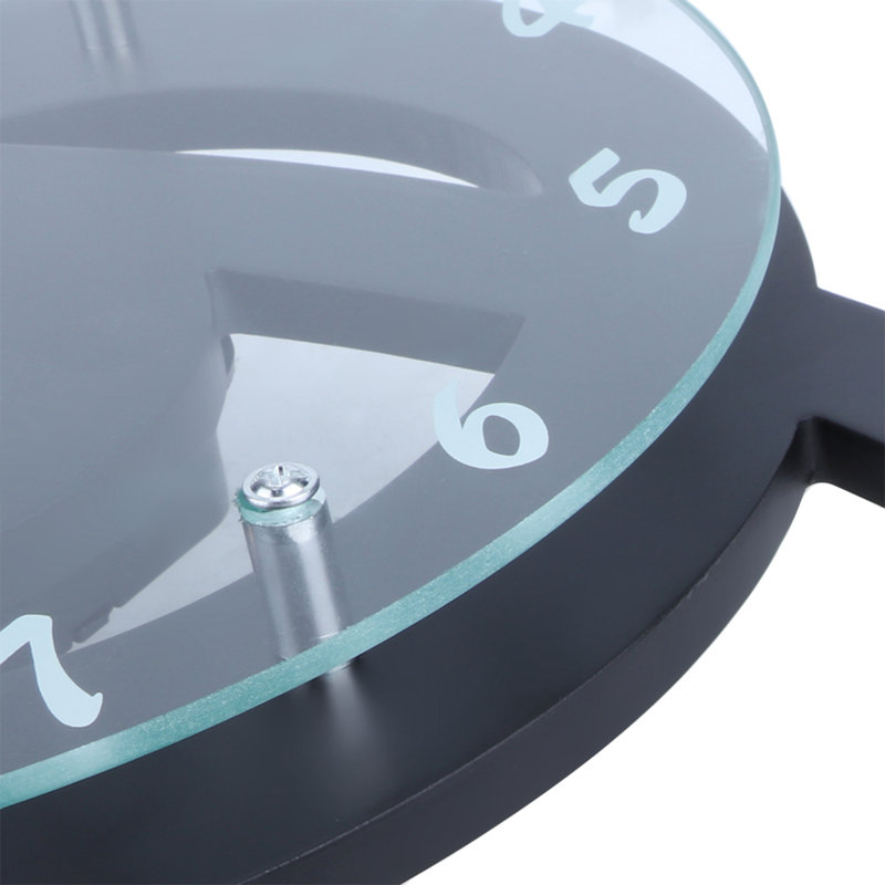 Horloge murale électronique innovante à motif de notes de musique, silencieuse et élégante, idéale pour une chambre d'enfant.