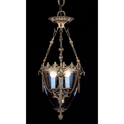 3 - Light Unique Urn Pendant