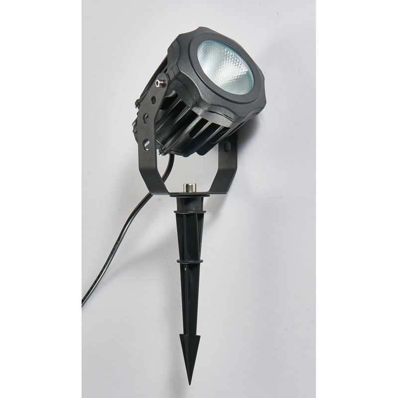 20W Black Cast Aluminum LED Outdoor Spotlight