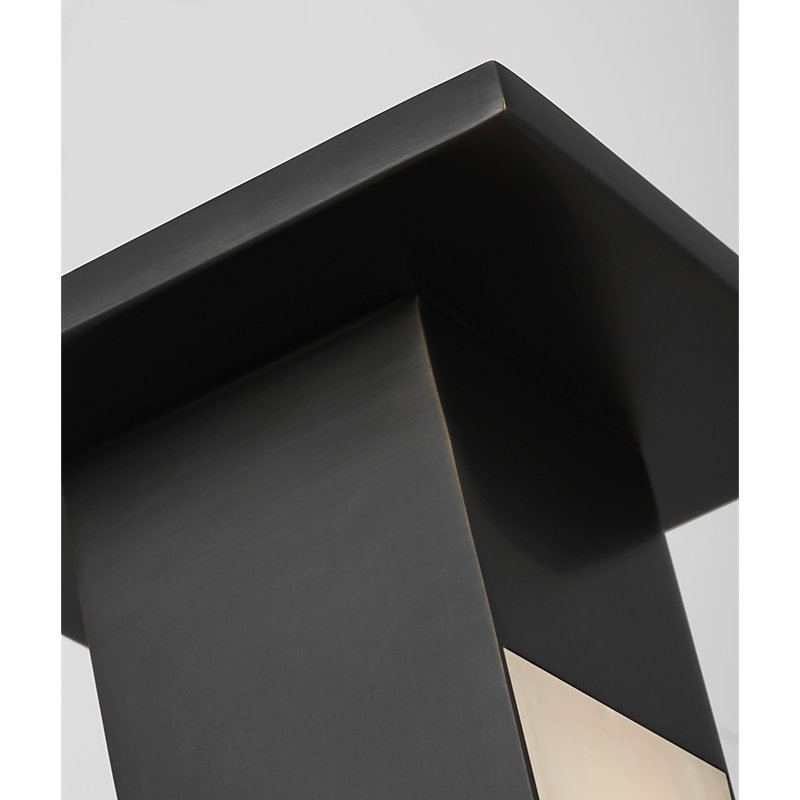 Kelly Wearstler 1 - Light LED Flush Mount, Bronze