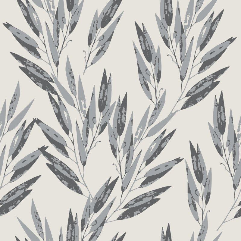 Floral Tile, 2.08' W x 18.75' L