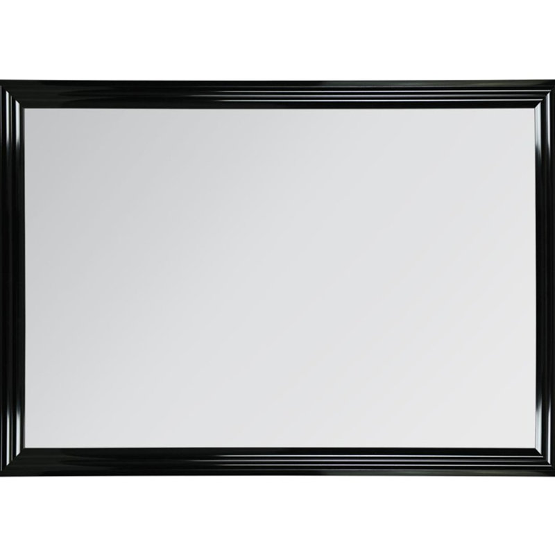 Elata Wood Flat Wall Mirror