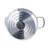 Venus Stainless Steel Casserole With Glass Lid Set
