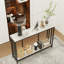 Alfard 120cm Marble Top Console Table
