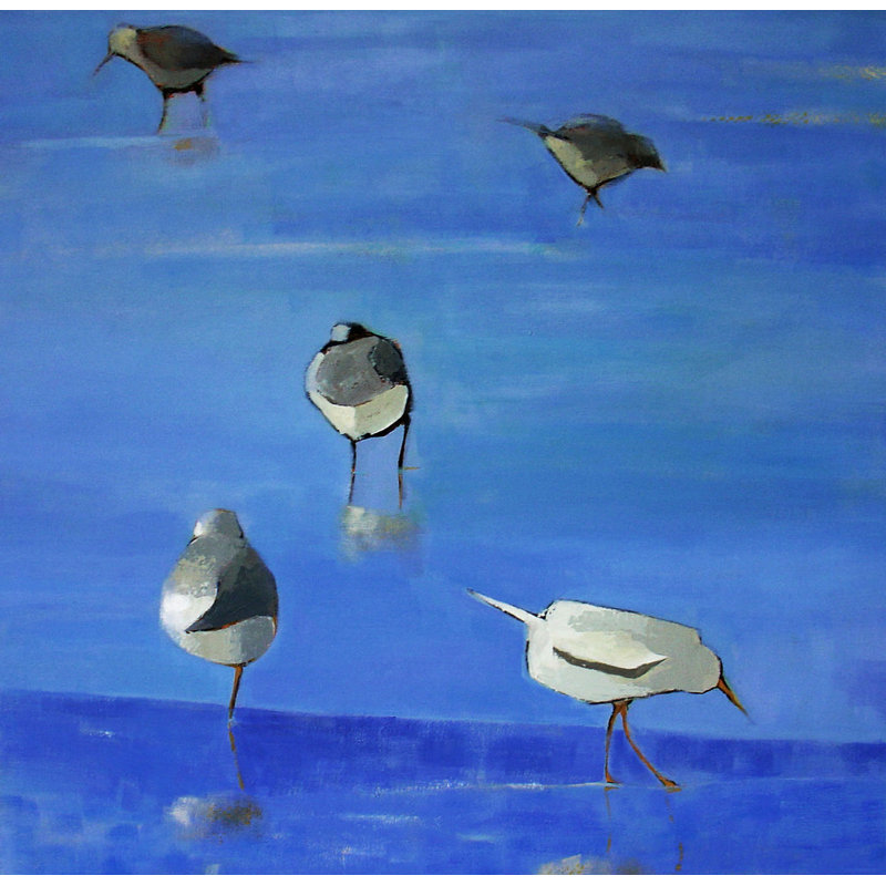 Feeding Time Print by Phyllis Adams, 17.25" H x 21.25" W