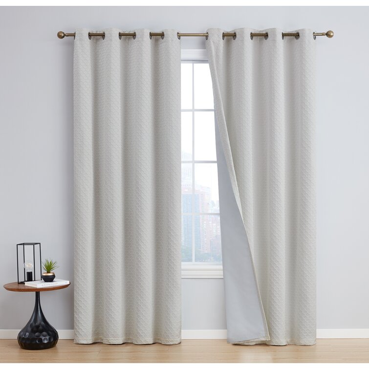 Alacam Polyester Curtains / Drapes Pair
