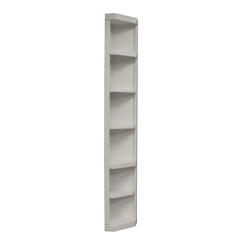 Drake Wood Corner Bookcase