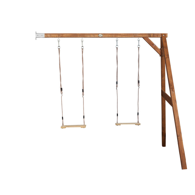 AXI Hemlock Swing Set with 2 Swing(s), Brown
