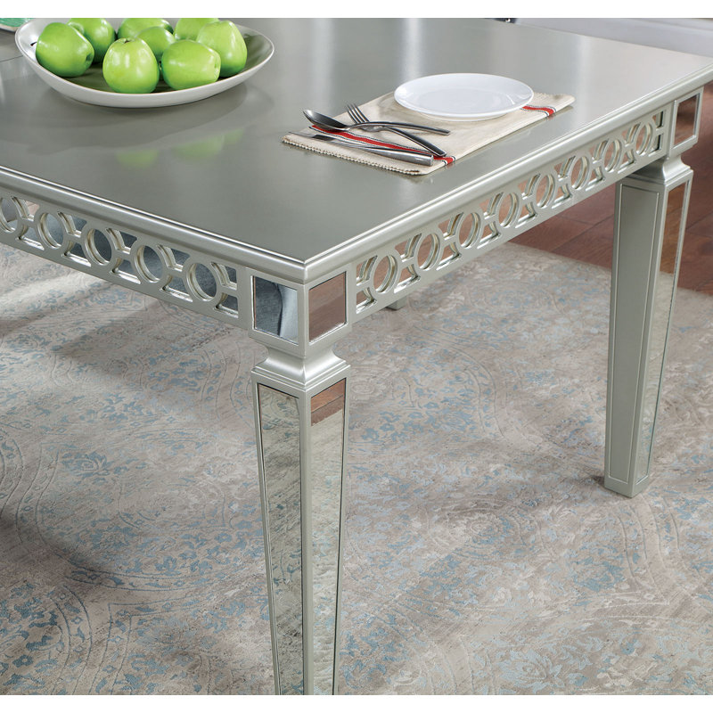 Silver Dining Table