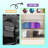 Clear Hat Box Storage, Baseball Cap Organizer For Baseball Caps, Hat Acrylic Display Case With Removable Compartment, Plastic Stackable Hats Holder Organizer Box With Magnetic Lid, 1 Pack