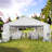 Syritta 20 Ft. W x 40 Ft. DSteel Canopy Tent With 6 Side Walls Heavy Duty Party Tents For Parties-86416355