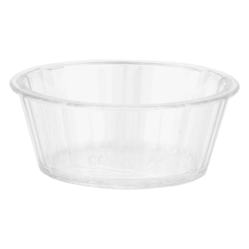 GET Plat de cuisson en mélamine et ramequin, Transparent