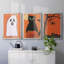 Halloween Fun IV, toile encadrée de qualité supérieure - prête à être accrochée-69983093-69983096