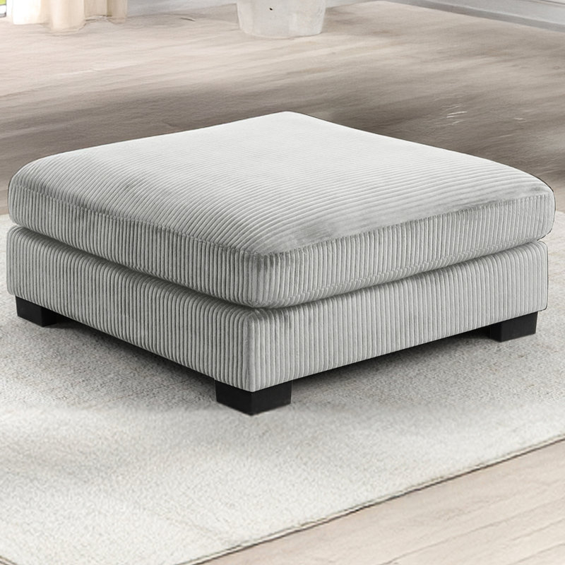 Canapé modulaire moderne en L gris avec accoudoirs roulés, dossier rembourré et résistance robuste pour le rembourrage en mousse pour le divertissement à domicile