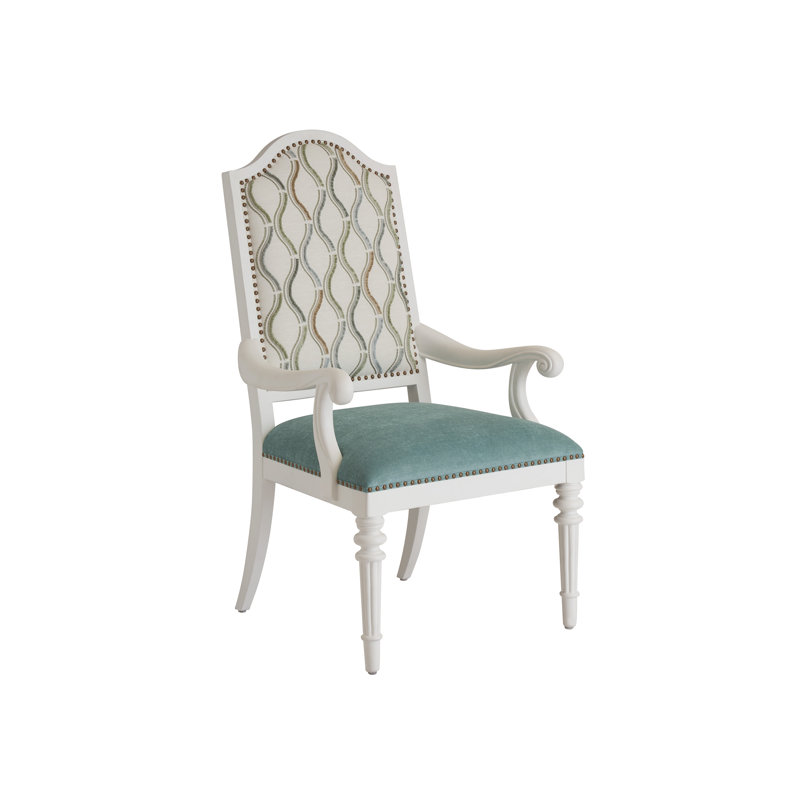 Villa Blanca Upholstered Arm Chair
